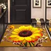 Novo Tapete de Chão Tridimensional Floral de Terra de Diatomáceas para Entrada, Capacho Decorativo, Absorvente de Água, Secagem Rápida, Tapete Antiderrapante