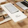 Herramienta de Expansión para Escritorio, Tablero de Extensión Ensanchado, Escritorio Engrosado, Tablero Plegable sin Perforación, Soporte de Montaje Lateral