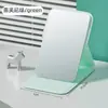 Estudiante celebridad de internet estilo ins espejo pequeño dormitorio escritorio portátil espejo de tocador HD espejo de maquillaje portátil venta al por mayor generación cabello