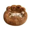 Casinha Criativa para Cachorro e Gato Urso Pow Pet Kennel Criativo Transfronteiriço Ninho para Gato Suprimentos Quente Quatro Estações Universal Sofá para Pet Tapete de Dormir Ninho