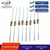 Resistor de filme de carbono 1/8W 1R 1,5R 2,2R 2,4R 2,7R 5% 0,125W fabricante de resistor de anel colorido