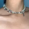 Collar de Perlas de Diseño de Nicho de Lujo Ligero, Cadena para Clavícula Personalizada y de Gama Alta, Accesorio de Collar de Nuevo Estilo Moderno y Versátil