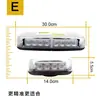 Luz de flash de LED de 24 LEDs para carro, caminhão, luz de aviso magnética de teto, sinal de aviso de perigo, luz marcadora de carro de alta potência