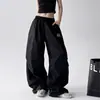 2026 Pantalones de Jazz de Moda Nuevos para Mujer Hip Hop Americano Dopamina Verano Caída Adelgazantes de Pierna Ancha