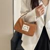 2024 Nuevo Estilo Japonés Moderno Sencillo Bolso Cuadrado Pequeño Bolso de Cosméticos Casual Diseño de Nicho Moderno Distintivo Portátil Bolso para Mujer
