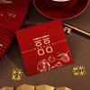Envelope vermelho de casamento criativo personalizado novo estilo especial de casamento suprimentos de casamento conjunto completo pega de casamento bloqueio de porta recheio de porta saco feliz