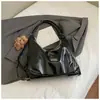 2025 Novo Estilo Maillard Retrô Bolsa Tote de Couro Macio Tendência Casual Estudante Aula Deslocamento Mochila de Grande Capacidade