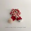 Bufanda Roja de Año Nuevo para Bebé Otoño e Invierno Gruesa Cálida Tejida para Cuello para Hombres Mujeres y Niños Bufanda de Cuello a Prueba de Viento Navideña