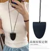 Girasol Ouni Mismo Estilo Collar de Corazón Cadena Larga de Sudadera Plata Ins Accesorios Simples Coreanos Apilamiento de Alta Gama