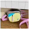 Bolso de Hombro Dopamina Colorido de Contraste para Niños y Niñas, Bolso Cruzado Ligero Casual para Padres e Hijos, Bolso Infantil Transfronterizo