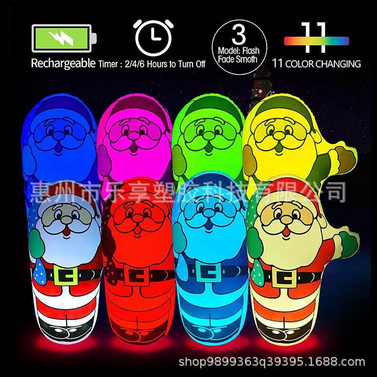 RGB发光圣诞老人57x85cm (3)