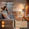 Lámpara de pie moderna única transfronteriza de tres cabezales control remoto atenuación continua paleta de colores sala de estar dormitorio lámpara de pie de 36W