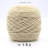 Grande Bola de Fio de Veludo de Esquilo com Fio de Seda Brilhante para Tricô à Mão, Cachecol, Chapéu, Xale de Mohair de Espessura Média Venda Direta Tricô à Mão