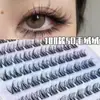 Olhar Camadas Baby Curl 5D! Cílios Postiços Barbie Ultra-Macios e Espessos, Sem Cola, Bagunçados e Preguiçosos, Três Passos