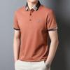 Verano Nuevas Blusas Camisetas de Manga Corta para Hombre Solapa Casual de Negocios Polos para Hombre Camisetas Sueltas a la Moda Ropa para Hombre