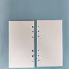 Páginas de Recambio para Cuaderno de Hojas Sueltas A5/A6/6 Agujeros en Stock, Papel Rayado y Cuadriculado, Cuaderno Planificador Mensual al por Mayor