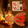 Festival del Medio Otoño Linterna de Bambú Imitación Conejo Año de la Serpiente Linterna Puesto de Mercado Nocturno Linterna Portátil para Niños Juguete DIY Hecho a Mano