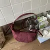 Bolso Bandolera Retro de Gran Capacidad para Mujer 2025 Otoño e Invierno Nueva Moda Bolso de Hombro tipo Dumpling de Ante Bolso para el Trabajo y el Viaje