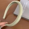 Diadema con lazo retro estilo francés para mujer, elegante, con parte superior craneal alta, lavable a presión, antideslizante, combina con todo.
