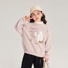Sudadera Pudding Haru Otoño Nuevo para Niñas 2024 Primavera y Otoño Nueva Sudadera Versátil Casual de Felpa para Niños