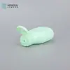 Botella Pet Plana Vacía de 125ml con Tapa Flip-Top, Botella Sub-Embotelladora para Cuidado e Higiene del Bebé, Botella de Plástico para Loción Corporal