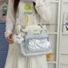 Mochila nueva estilo japonés, linda y de aspecto fresco, para estudiantes de secundaria mujeres, ligera y de gran capacidad, adecuada para tutorías, venta al por mayor