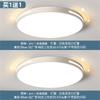Lámpara de techo LED para dormitorio, moderna y sencilla, para sala de estar, redonda, nórdica, para balcón, pasillo, Zhongshan