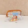 Bolsa para Monedas Capibala Linda Bolsa para Guardar Monedas de Capibara Transparente para Monedas Mini Billetera Pequeña Conveniente de PVC