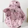 Sombrero de Protección Solar a la Moda para Ciclismo y Trabajo Agrícola, Sombrero de Sol con Protección para Cara y Cuello, Sombrero de Cara Completa para Recolección de Té de Verano, Nuevo Modelo 2026 para Mujeres