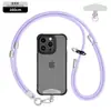 Cordón para Teléfono Móvil Tres en Uno, Largo Desmontable para Llevar Cruzado, Se Puede Llevar en la Espalda, Cuerda Ajustable para Teléfono Móvil, Cadena de Muñeca Anti-Pérdida