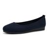 Zapatos casuales nuevos de otoño, zapatos de mujer de comercio exterior, tallas grandes, planos, de color sólido, con superficie de malla transpirable, zapatos de exterior de Europa y Estados Unidos.