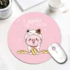 Alfombrilla de Ratón Personalizada Redonda Linda Dibujos Animados Fabricante Mayorista Teclado de Laptop Pequeña Antideslizante Anime