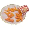 Bolsa Transfronteriza Nueva Familia Pollo Frito Goma de Borrar Linda Papelería Estudiantil Set de Gomas de Borrar Simulación de Alitas de Pollo Frito