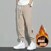 Pantalones Largos Casuales de Pierna Recta Sueltos para Hombre Pierna Ancha Pana Pana Pana Pantalones de Pana para Hombre Otoño e Invierno Pantalones de Chándal de Pana para Hombre