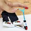 Zapatos Suaves de Goma con Dedos Estampados, Rodilleras, Pantalones para Dedos, Tops para Dedos, Set de Parque de Patineta para Dedos, Bicicleta, Juguetes Transfronterizos