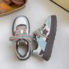 Zapatillas Beier de Combinación de Colores Vintage Versátiles 2024 Otoño con Cordones Nuevos Zapatos para Mujer Zapatos Blancos de Alta Calidad B210
