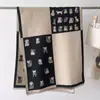 Novo Cachecol Quente à Prova de Frio para Outono e Inverno Estilo Coreano Gatinho Fofo Xale de Caxemira Dupla Face Cachecol Espessado de Uso Duplo