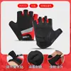 Deportes al Aire Libre Guantes de Ciclismo de Carretera de Verano para Hombre Medio Dedo Guantes de Fitness para Mujer Transpirables Antideslizantes Absorbentes de Impactos