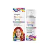 Spray de Cabello Temporal Rojo Hoegoa Color de Cabello Colorido Color Natural Cobertura Uniforme Tratamiento de Moda para el Cabello