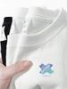 Camiseta de manga corta de algodón de 200 g para hombre, de verano, de marca moderna, informal, sencilla, combinable, holgada, para llevar en el día a día.