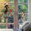 Nuevo colgante transfronterizo de acrílico plano personalizado creativo para decoración de perro, colgante decorativo para llave de espejo retrovisor de coche