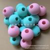 Cuerda de Saltar Eva Rosa 65mm, Bola Camuflada 38 Grados Perforada Inalámbrica, Accesorios Pistola de Masaje Fascial Bola de Masaje Eva