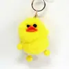 Bolsa de Muñeca de Patito Amarillo Linda Colgante para Teléfono Móvil Llavero Popular de Peluche Regalo de Cumpleaños