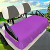 Cojín para Asiento de Carrito de Golf, Cojín Antideslizante, Funda para Asiento de Coche Turístico, Fácil de Limpiar, a Prueba de Polvo, Cojín Manta de Toalla de Color Sólido