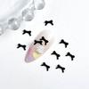 Accesorios para Uñas con Moños Dulces y Simples Color Sólido Tamaño Grande Mediano Pequeño Moño Mezclado Accesorios para Uñas Todo-Combinación para DIY