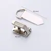 Hebilla de Pico de Pato Metálica Abrigo de Piel Ropa Exterior Pedrería Incrustada Hebilla Oculta Accesorios Hebilla de Abrigo Ropa Hebilla Doble Mercería Venta al por Mayor