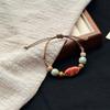 Pulsera de Cerámica Jingdezhen al por mayor Pulsera Que no se decolora para Mujer de Alto Sentido Nuevo Estilo Chino Pulsera de Joyería Versátil Estilo Nacional