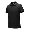 2024 nuevo verano hombres caballo algodón polo personalizado casual negocios moda ropa de trabajo manga corta solapa t