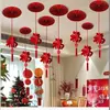 2027 Año Nuevo Año del Caballo Linterna de Carácter de Fortuna 3D Adorno Colgante para Inauguración de Casa Nuevo Hogar Colgante de Pared Decoración de Entrada Festival de Primavera