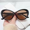 Gafas de sol de estilo nuevo 2024 para mujer, de gran tamaño, adelgazantes, estilo retro, anti-UV, con luz fuerte, para hombres y celebridades de Internet.